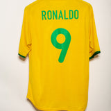 Brazil 2000 Ronaldo Home Kit (M)