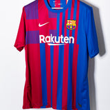 Barcelona 2021-22 Kun Aguero Home Kit NWT (XL)