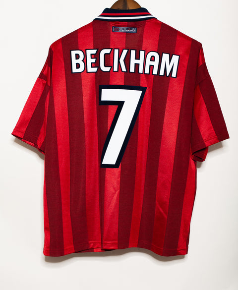 England 1998 Beckham Away Kit (YXL)