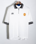 Manchester United 90's Zip Polo (L)