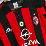 AC Milan 2003-04 Rui Costa Home Kit (M)