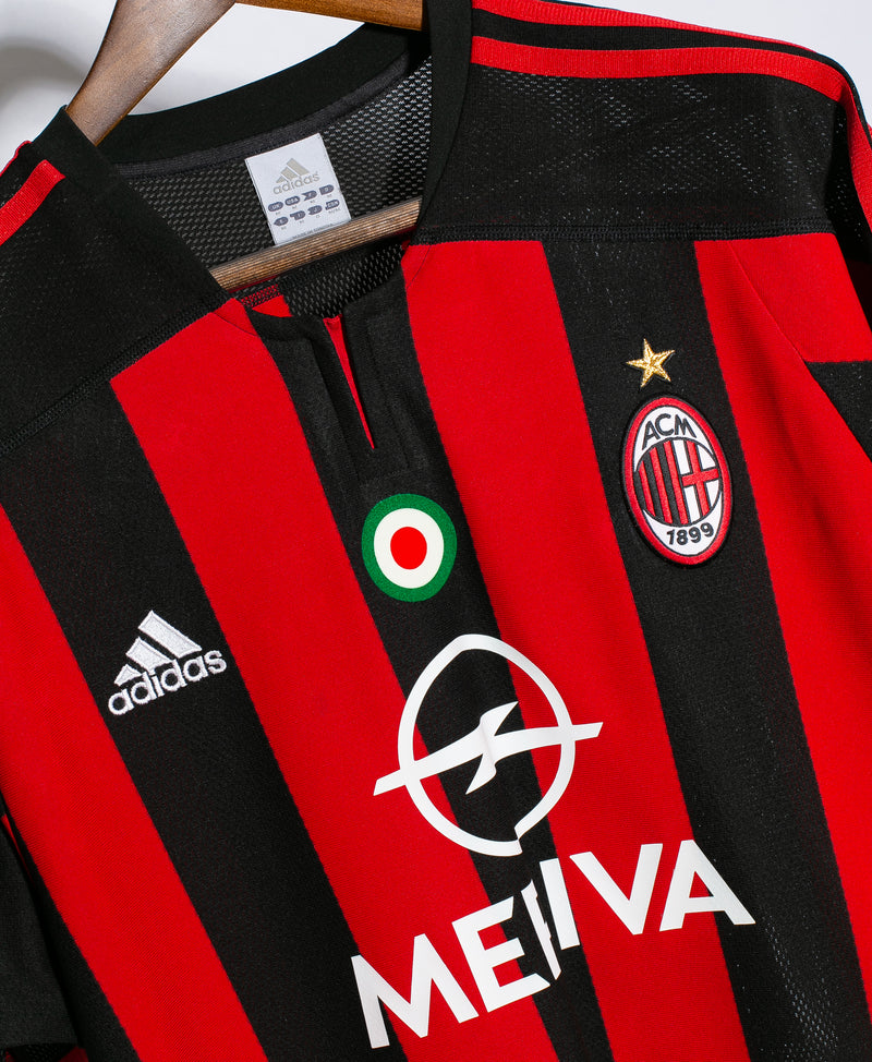 AC Milan 2003-04 Rui Costa Home Kit (M) – Saturdays Football