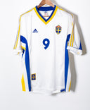 Sweden 1998 Ljungberg Away Kit (L)