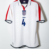 England 2004 Gerrard Home Kit (L)