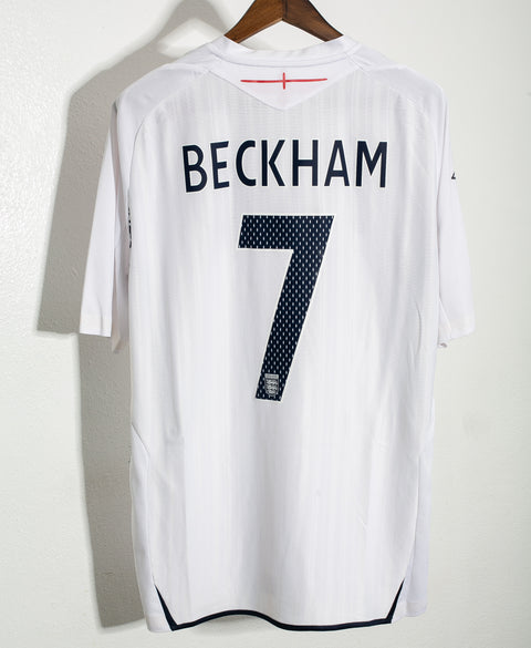 England 2008 Beckham Home Kit (XL)