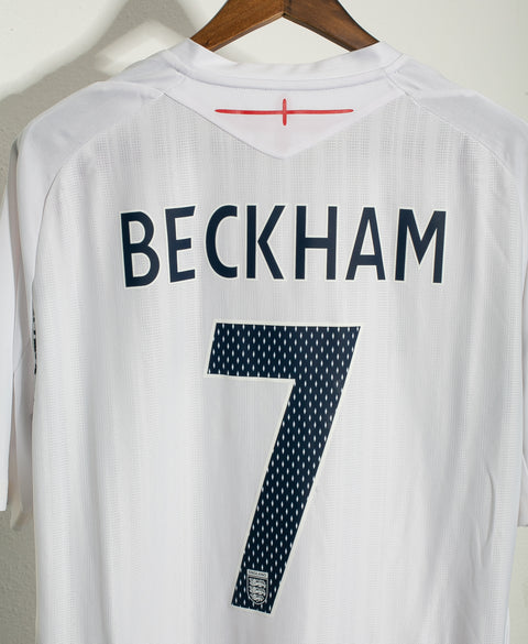 England 2008 Beckham Home Kit (XL)