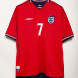 England 2002 Beckham Reversible Away Kit (XL)