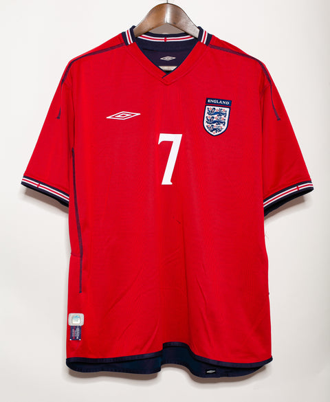 England 2002 Beckham Reversible Away Kit (XL)