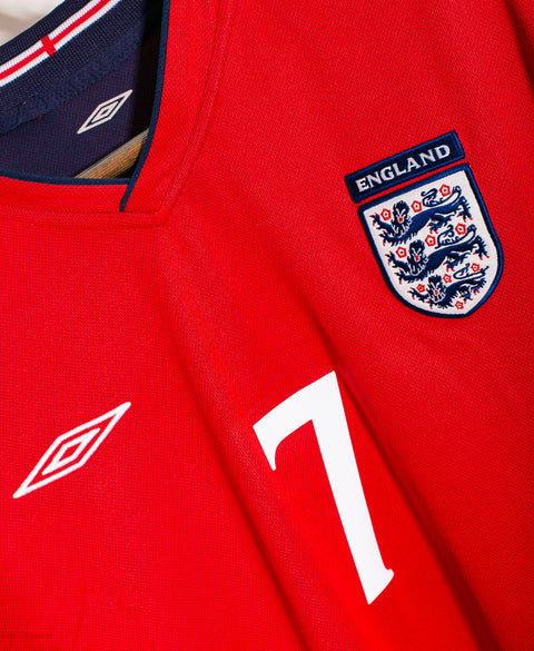 England 2002 Beckham Reversible Away Kit (XL)