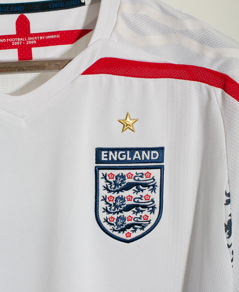 England 2008 Beckham Home Kit (XL)