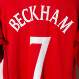 England 2002 Beckham Reversible Away Kit (XL)