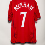 England 2002 Beckham Reversible Away Kit (XL)