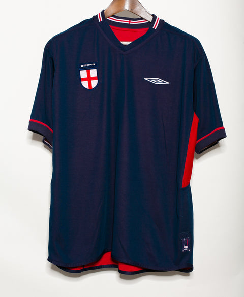 England 2002 Beckham Reversible Away Kit (XL)