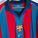 Barcelona 2001-02 Rivaldo Home Kit (XL)