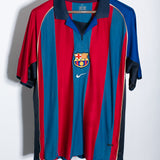 Barcelona 2001-02 Rivaldo Home Kit (XL)