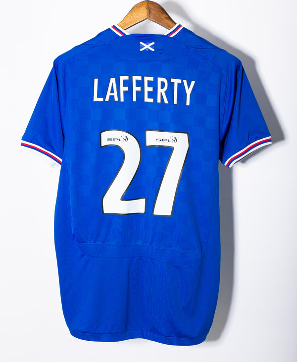 Rangers 2009-10 Lafferty Home Kit (M)