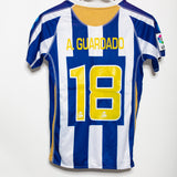 Deportivo de La Coruna 2007-08 Guardado Home Kit (YL)