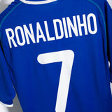 Brazil 2000 Ronaldinho Away Kit (S)