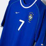 Brazil 2000 Ronaldinho Away Kit (S)