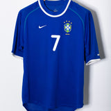 Brazil 2000 Ronaldinho Away Kit (S)