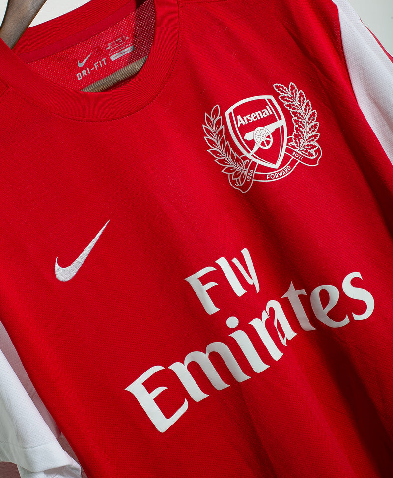 2011-12 Arsenal Home Name Number Set #12 HENRY Premier League Repro –  Kitroom Football