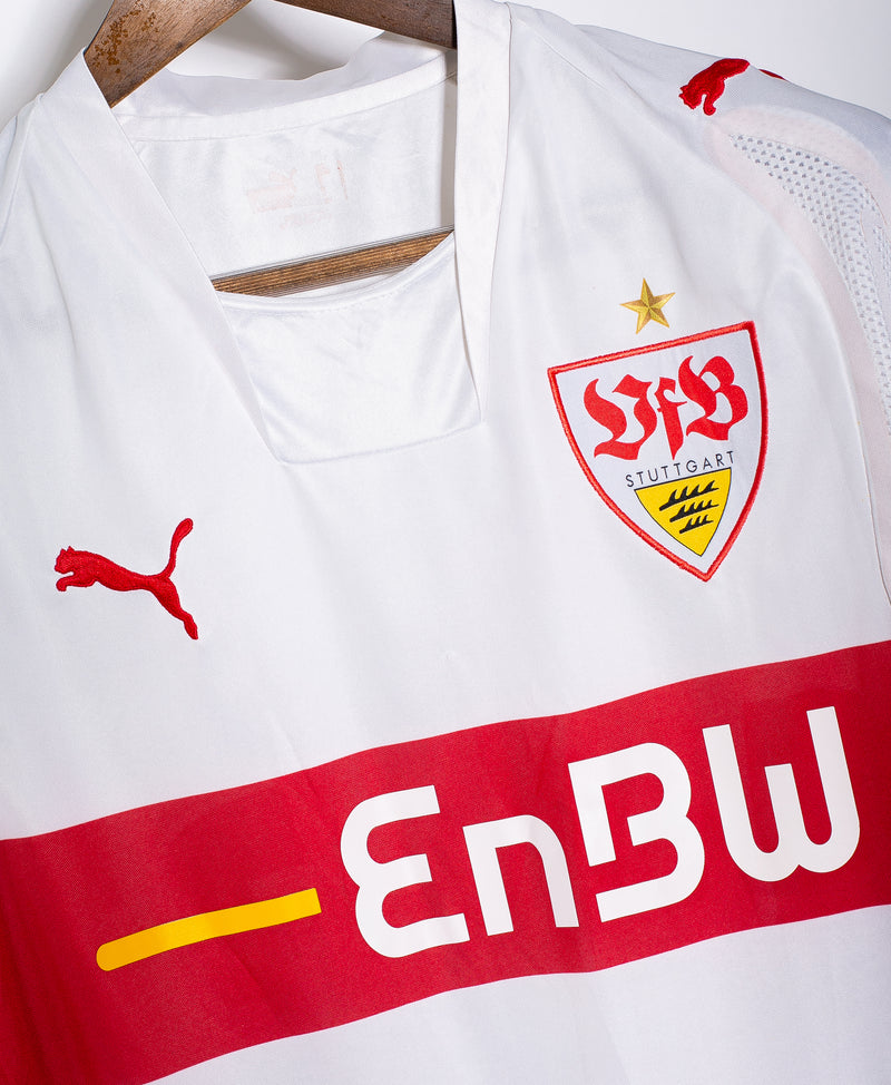 VfB Stuttgart 2007-08 Da Silva Home Kit (L)