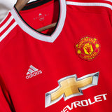Manchester United 2015-16 Lingard Home Kit (M)