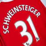 Manchester United 2015-16 Schweinsteiger Home Kit (2XL)