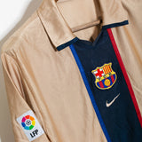 Barcelona 2001-02 Xavi Away Kit (M)