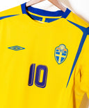 Sweden 2006 Ibrahimovic Home Kit (L)