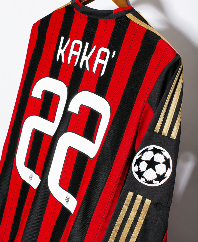 AC Milan 2013-14 Kaka Long Sleeve Home Kit (M)