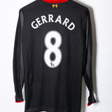 Liverpool 2014-15 Gerrard Long Sleeve Third Kit (L)