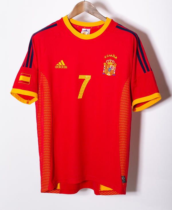 Spain 2002 Raul Home Kit (M)