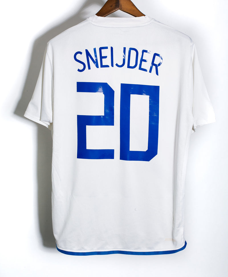 Holland No10 Sneijder Away Soccer Country Jersey