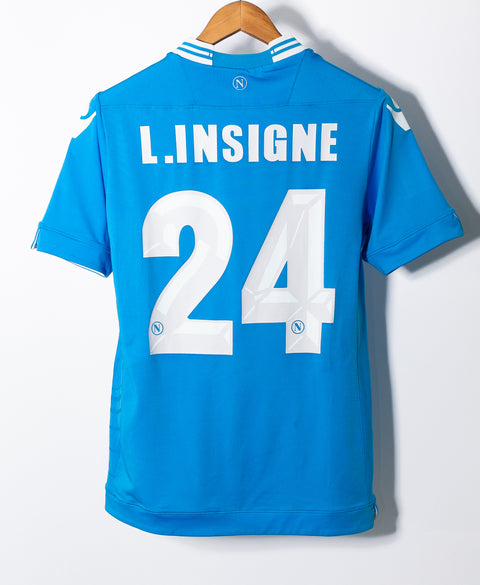 Napoli 2013-14 L. Insigne Home Kit (L)