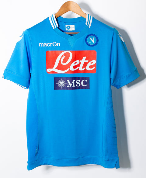 Napoli 2013-14 L. Insigne Home Kit (L)