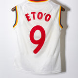 Cameroon 2002 Eto'o Sleeveless Away Shirt (S)
