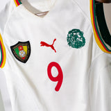 Cameroon 2002 Eto'o Sleeveless Away Shirt (S)