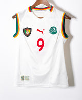Cameroon 2002 Eto'o Sleeveless Away Shirt (S)