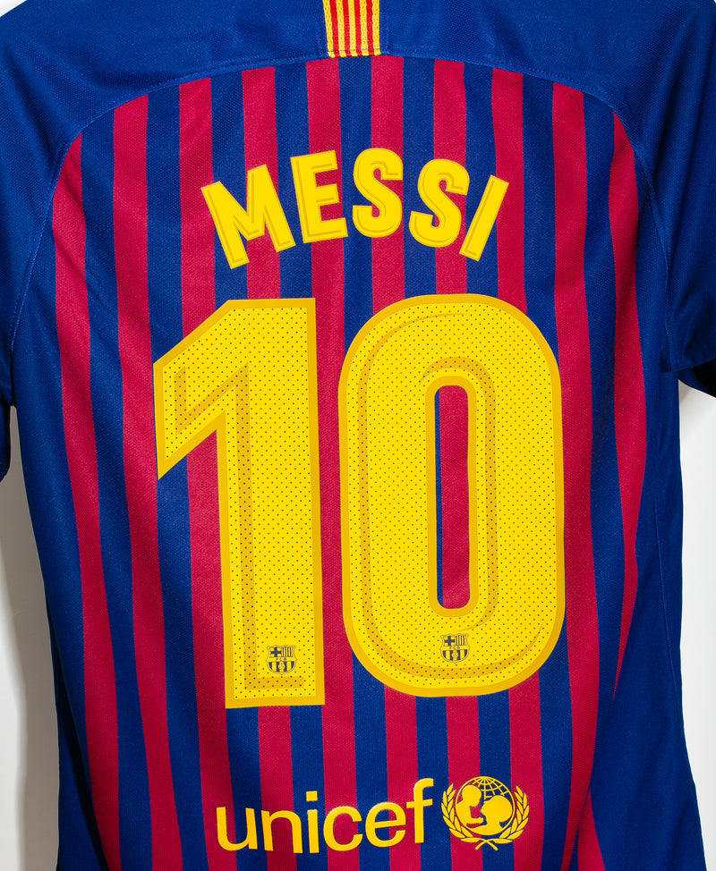 Barcelona 2018-19 Messi Home Kit (M)