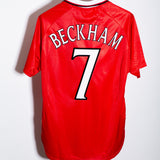 Manchester United 1999-00 Beckham European Home Kit (L)