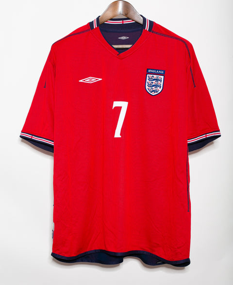 England 2002 Beckham Reversible Home Kit (XL)