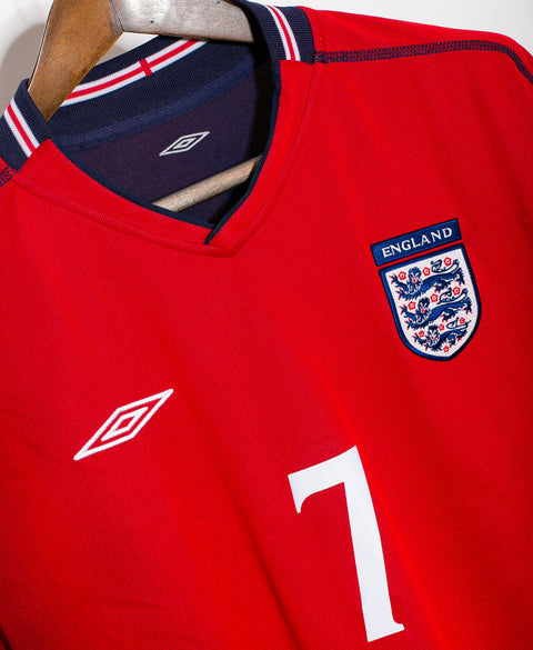 England 2002 Beckham Reversible Home Kit (XL)