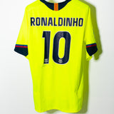 Barcelona 2005-06 Ronaldinho Away Kit (XL)