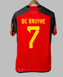 Belgium 2022 De Bruyne Home jersey