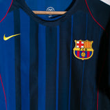 Barcelona 2004-05 Ronaldinho Away Kit (XL)