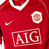 Manchester United 2006-07 Ronaldo Home Kit (M)
