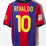 Barcelona 2001-02 Rivaldo Home Kit (S)