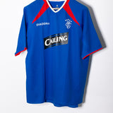 Rangers 2003-04 F De Boer Home Kit (XL)