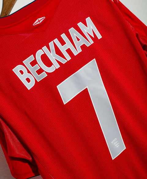 England 2004 Beckham Away Kit (XL)